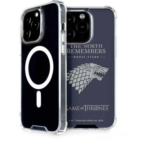 Game of Thrones: House Stark The North Remembers iPhone 15 Pro MagSafe Case